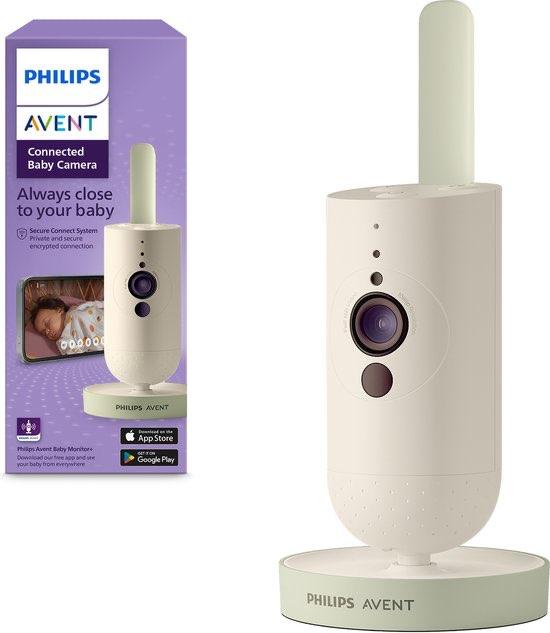 Philips Avent Connected Babycamera met wifi en app SCD643/26, Ophalen of Verzenden, Zo goed als nieuw, 250 meter of meer, Camera