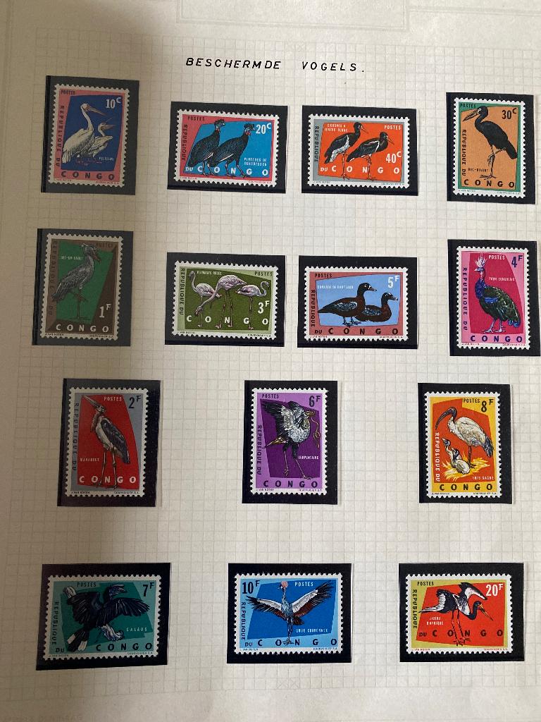 Reeks Republique du Congo, Postzegels en Munten, Postzegels | Afrika, Ophalen of Verzenden