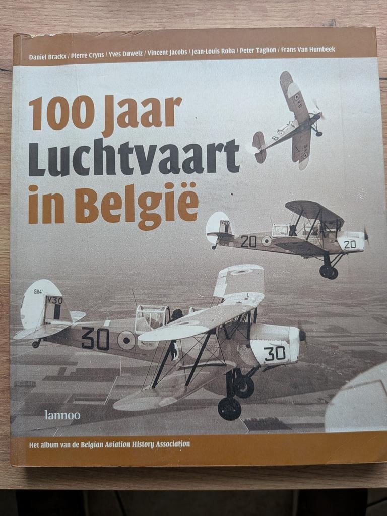 100 jaar luchtvaart in België, Boeken, Ophalen