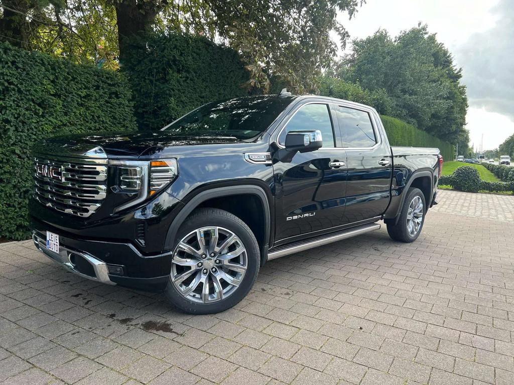 GMC Sierra Denali 6.2L V8 €68.900,- excl btw. (automaat), Auto's, Automaat, 8 cilinders, Zwart, Leder
