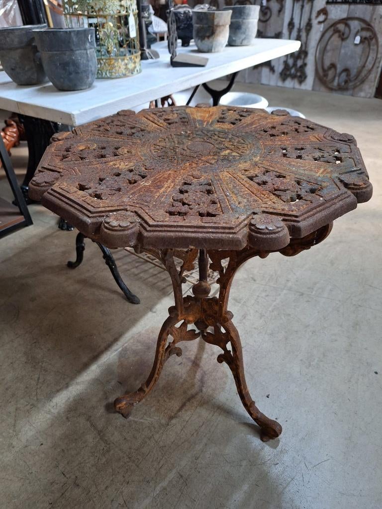 metalen terrastafel, Tuin en Terras, Tuintafels, Nieuw, Rond, Metaal, Ophalen