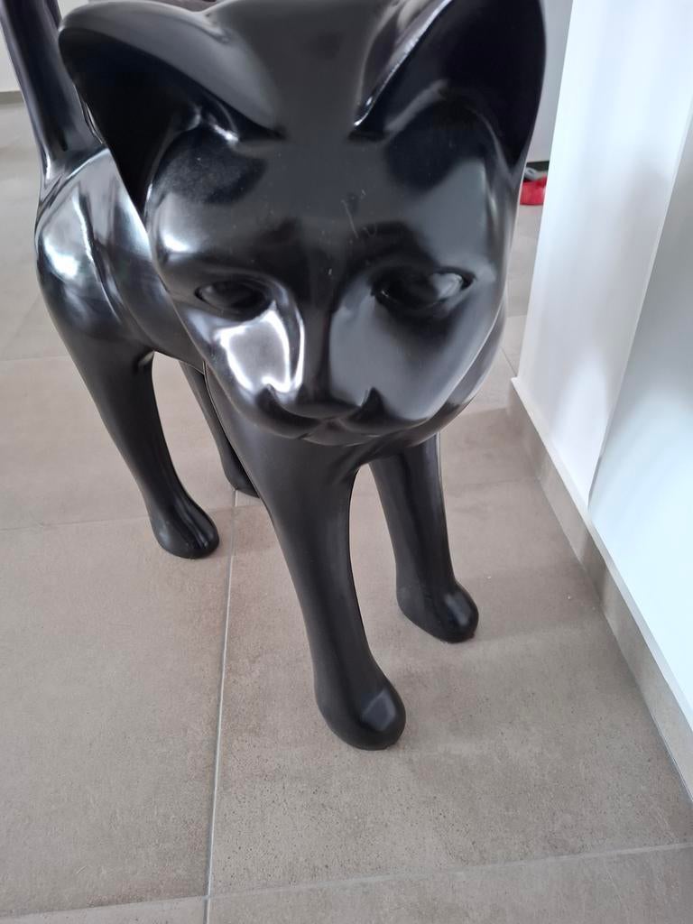 Grote zwarte kat XXL, Ophalen