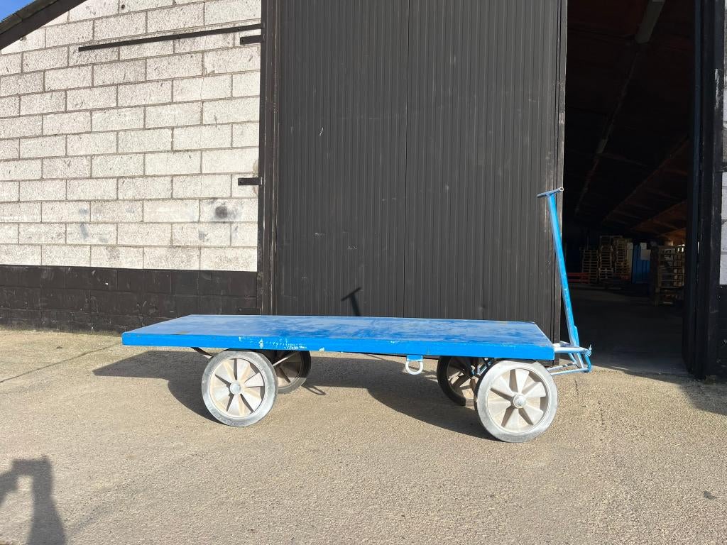 Zware last handtrekwagen (2.000Kg), Doe-het-zelf en Bouw, Transportwagens, Gebruikt, Transportkar, Ophalen of Verzenden