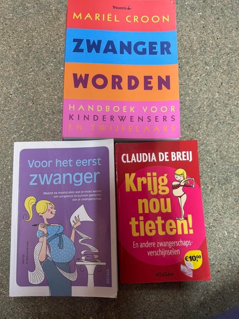 Gratis zwangerschap boeken, Ophalen, Zo goed als nieuw