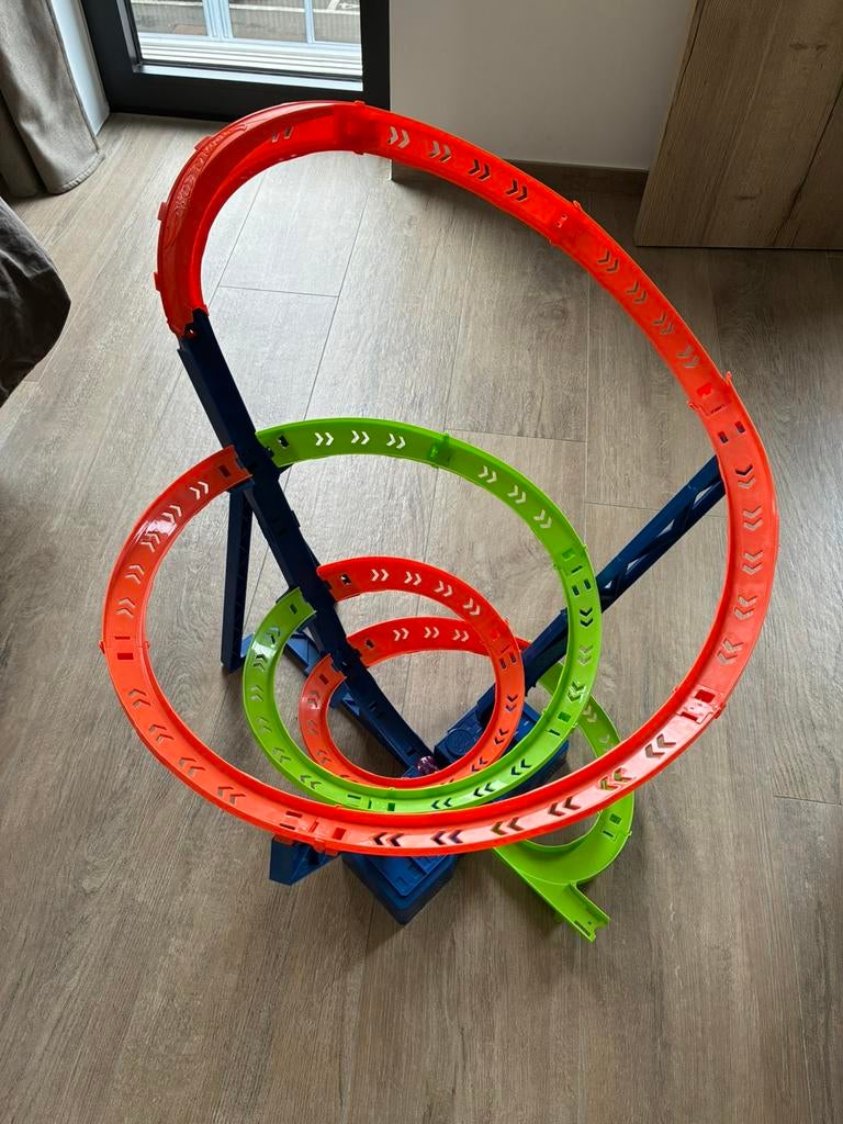 Hot Wheels baan, Racebaan, Zelf te bouwen, Ophalen of Verzenden, Zo goed als nieuw