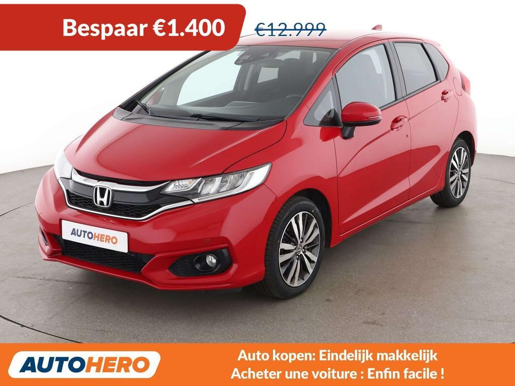 Honda Jazz 1.3 i-VTEC Elegance (automatique), Autos, Rouge, 75 kW, Achat, 139 g/km