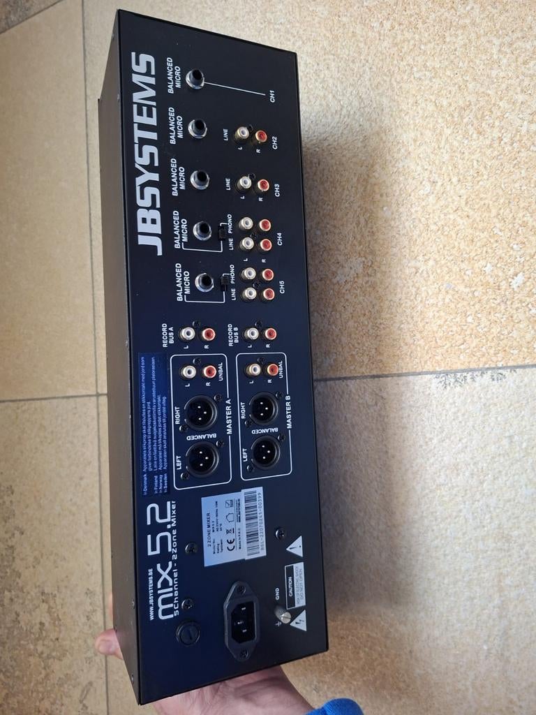 JB Systems MX 5.2, Muziek en Instrumenten, Mengpanelen, Ophalen