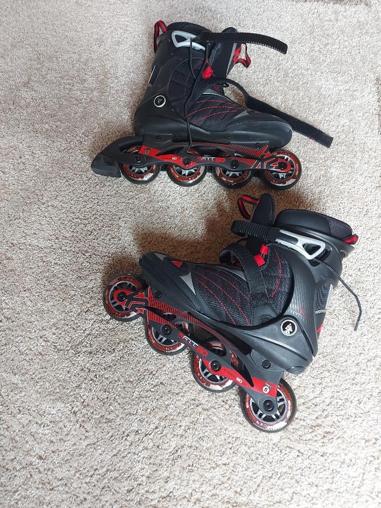 rolschaatsen - skeelers, Sport en Fitness, Ophalen, Zo goed als nieuw