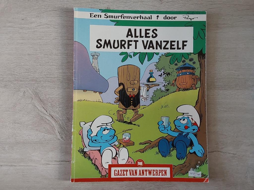 Strips De smurfen, Enlèvement ou Envoi, Utilisé
