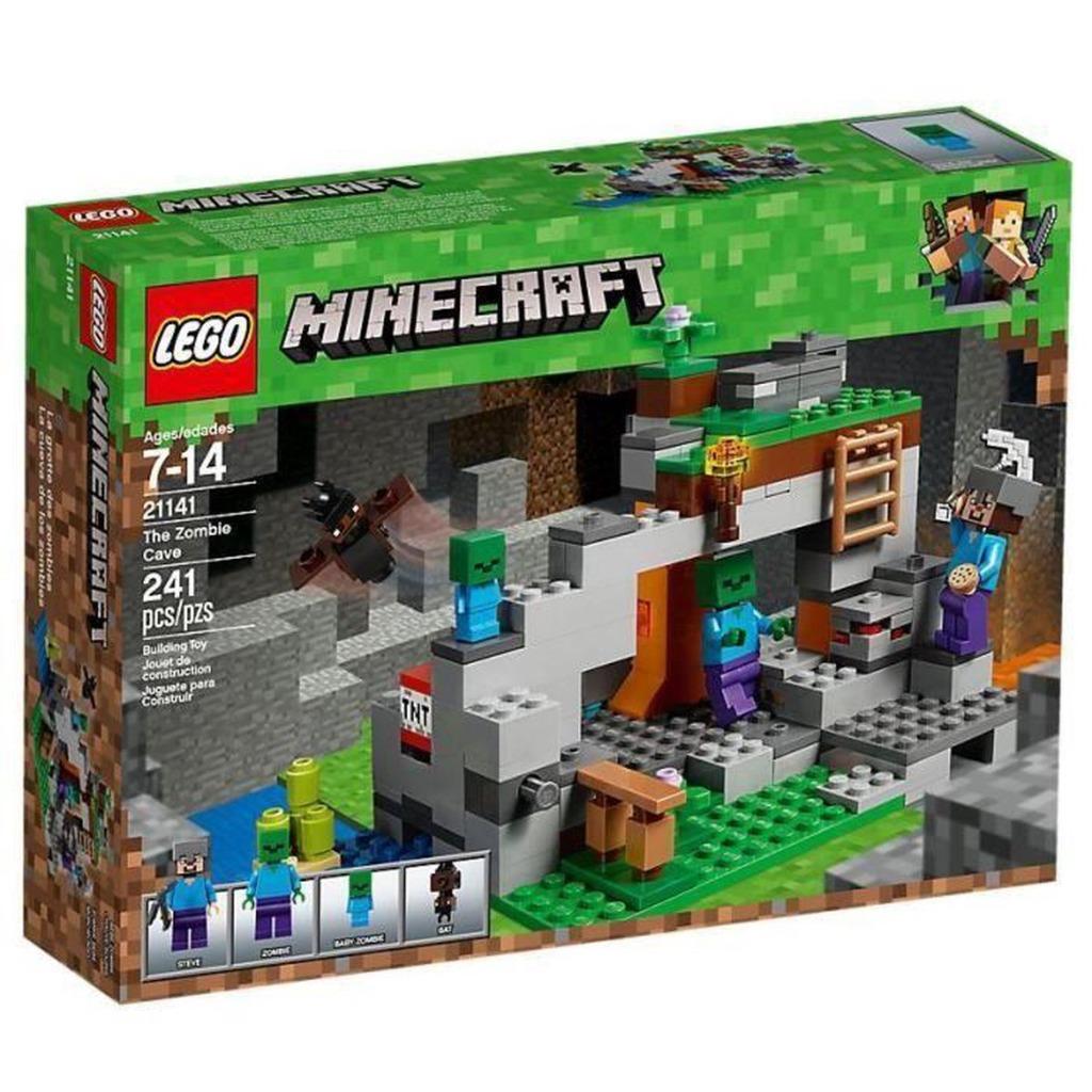 Lego 21141 Minecraft la grotte du zombie, Enlèvement ou Envoi, Neuf, Ensemble complet, Lego