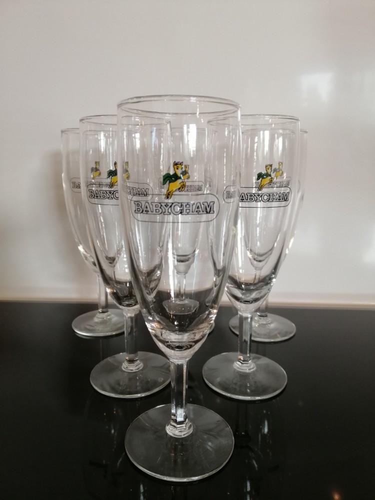 Babycham fluit glazen, Enlèvement ou Envoi, Comme neuf, Autres types