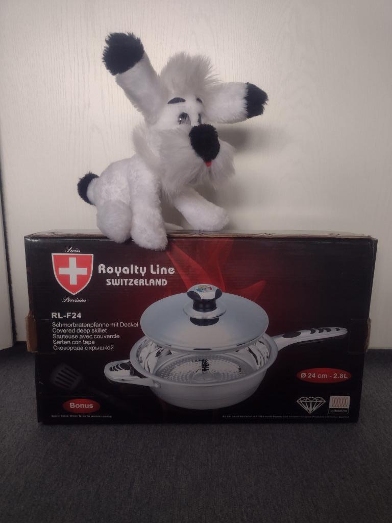 QUALITE SUISSE ! Sauteuse avec son couvercle NEUVE, Huis en Inrichting, Keuken | Potten en Pannen, Nieuw, Koekenpan of Braadpan