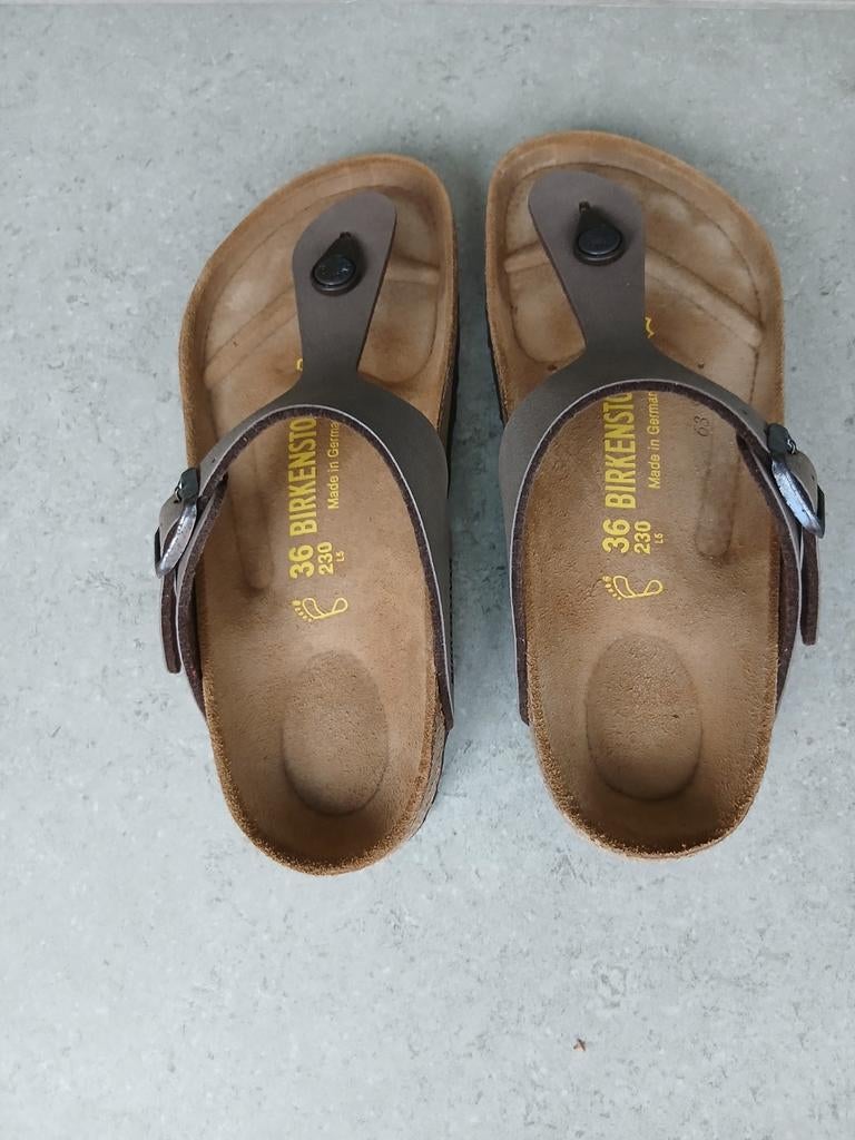 Splinternieuwe , duurzame slippers " BIRKENHOF" maat 36, Ophalen, Slippers