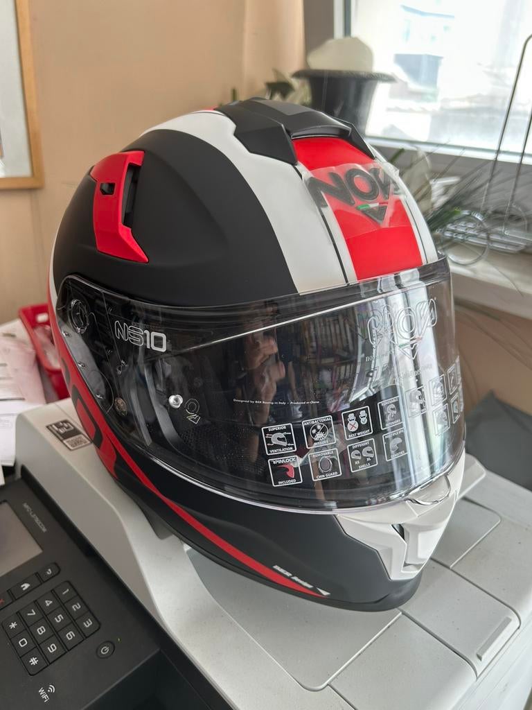 Nieuwe NOX NS10 motorhelm, Motoren, Kleding | Motorhelmen, Heren, Integraalhelm, XXL, Overige merken, Nieuw met kaartje, Ophalen