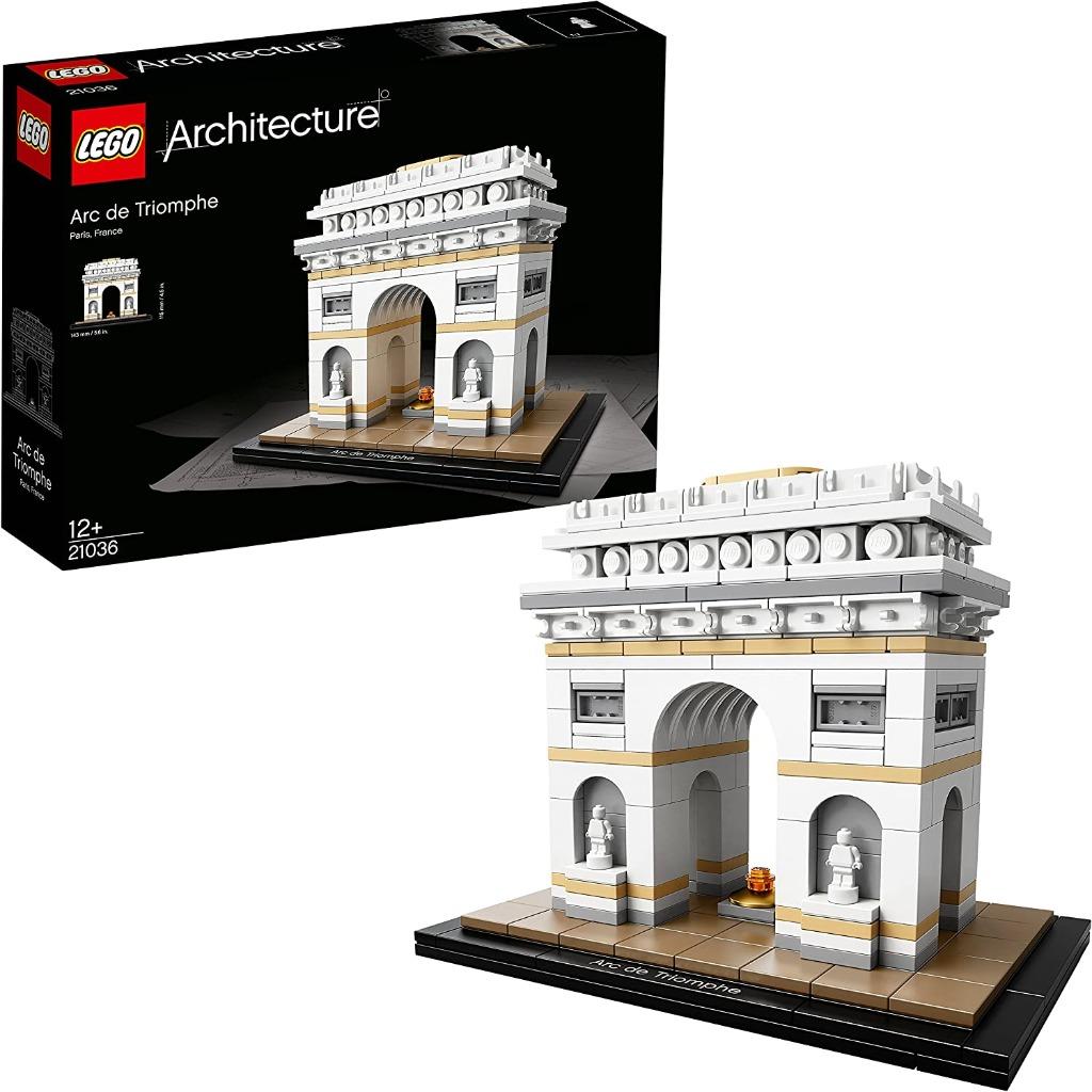Lego Architecture 21036 Arc de Triomphe, Ophalen of Verzenden, Nieuw, Complete set, Lego