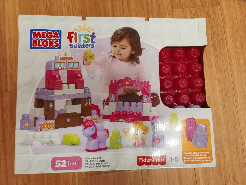 Mega Bloks First Builders Pony Palace, Kinderen en Baby's, Ophalen, Zo goed als nieuw, Megabloks