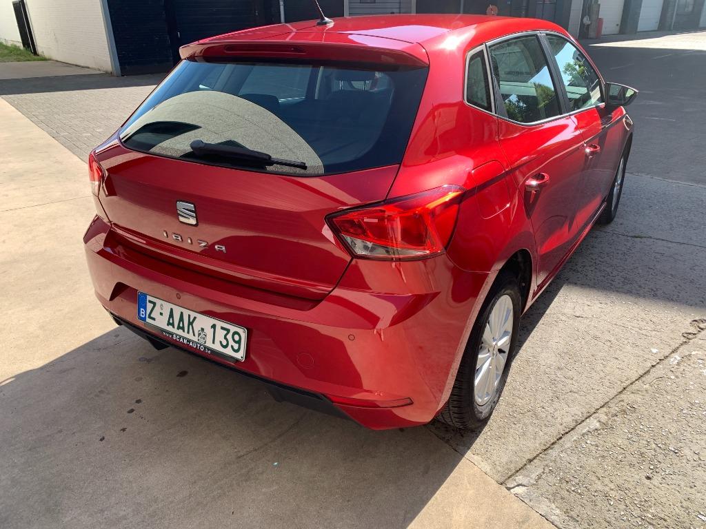Seat Ibiza Style 1.0 Tsi à seulement 58 000 km !, Autos, Rouge, Essai à domicile, Achat, Euro 6