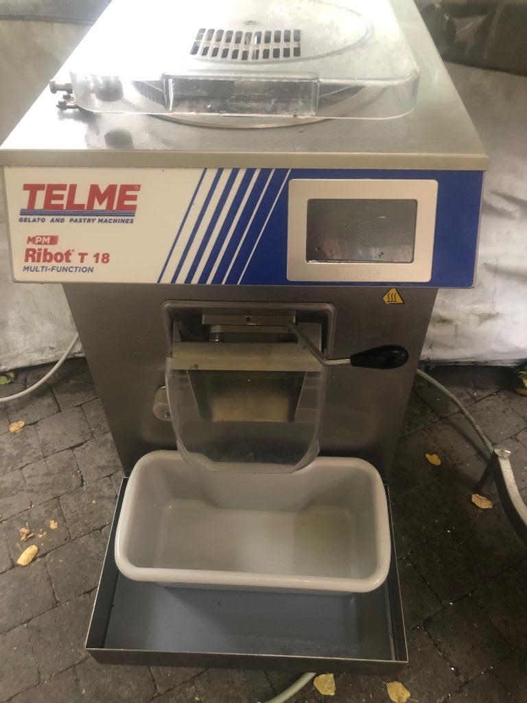 sorbetière Telme Ribot T18 glace/pâtisserie/pasteurisée..., Articles professionnels, Enlèvement, Utilisé, Boulangerie et Boucherie