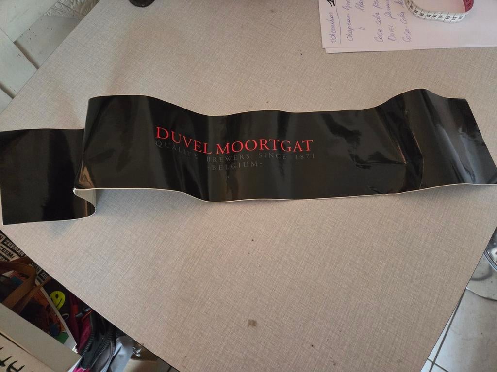 4 x ticket de voiture Vintage Duvel Moortgat, Enlèvement ou Envoi