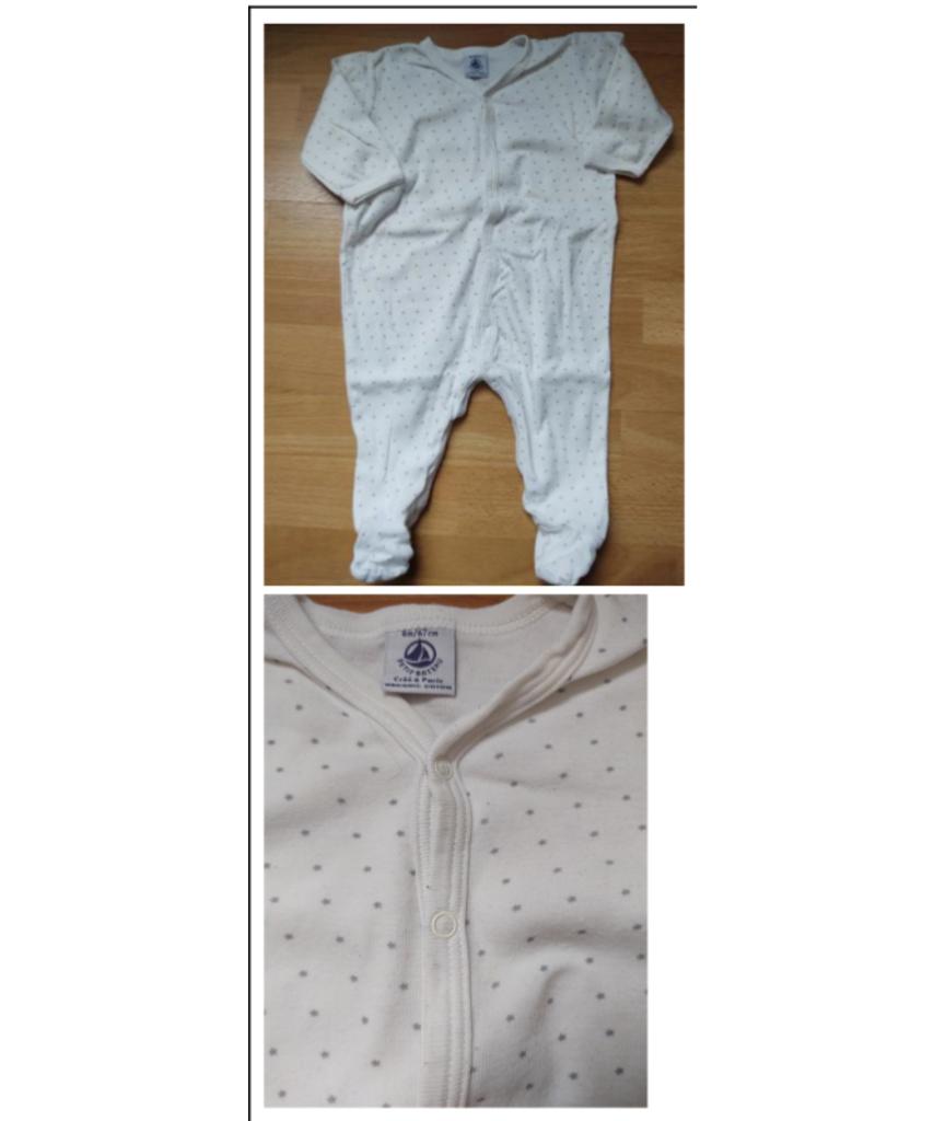 pyjama taille 68, Enfants & Bébés, Vêtements de bébé | Taille 68, Enlèvement ou Envoi, Utilisé, Petit Bateau