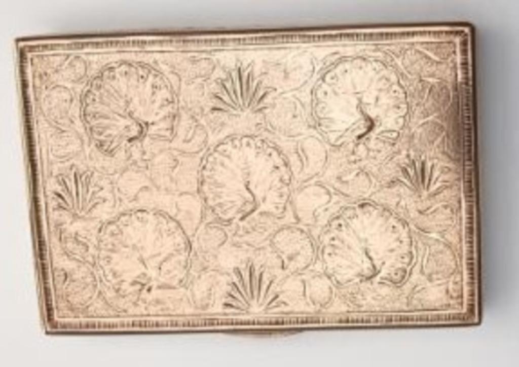 VINTAGE SIGARETTENHOUDER in KOPER, Ophalen of Verzenden, Koper