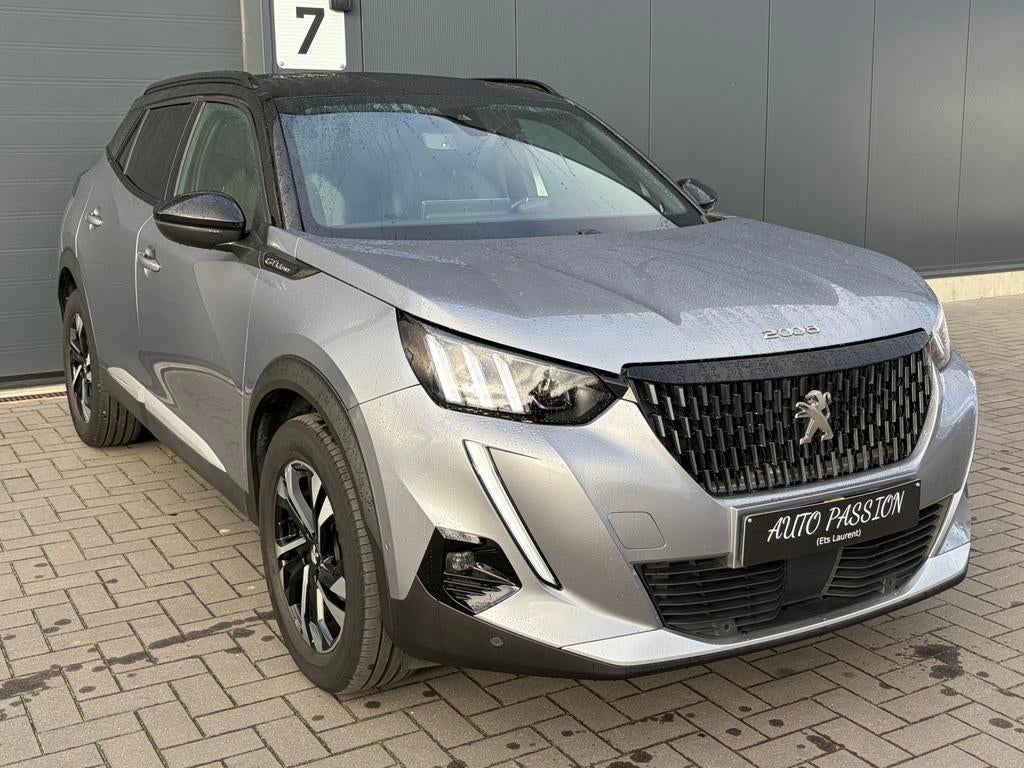 Peugeot 2008 GT-Line - CAM 360 - Manu - Navi Etat neuf., Autos, Argent ou Gris, Achat, Euro 6, Entreprise