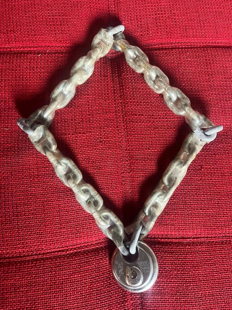 Abus Diskus Kettingslot 100cm, Enlèvement ou Envoi, Comme neuf