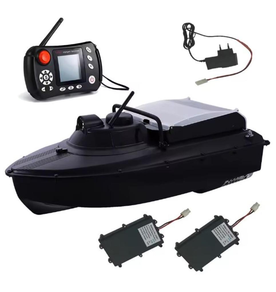 Voerboot Auto-Navigatie GPS Dieptemeter Fishfinder 2 Accu's!, Verzenden, Nieuw
