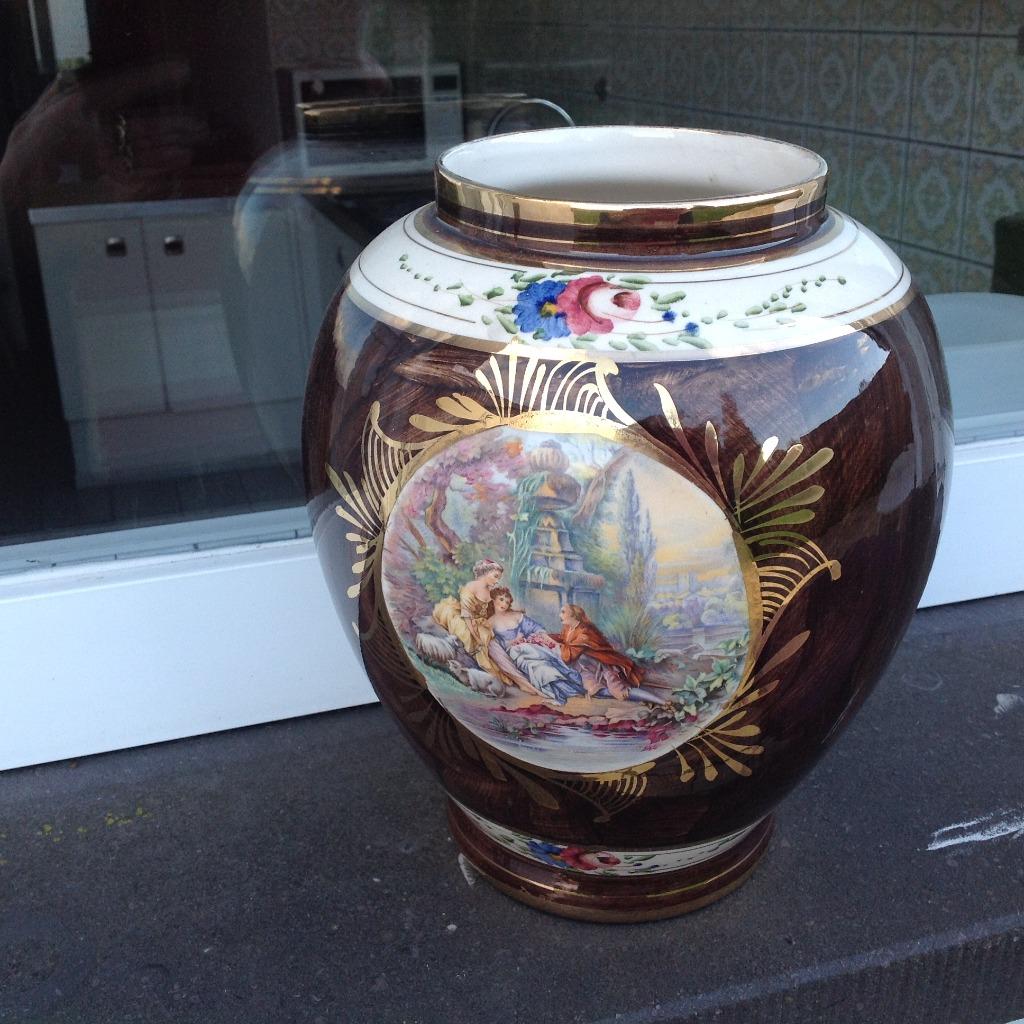 vase spécial antique H Bequet Quaregnon, Enlèvement ou Envoi