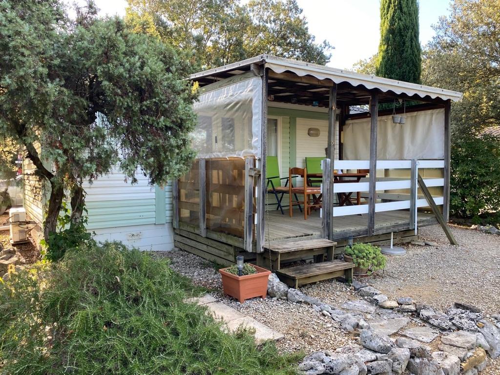 Mobil Home in Zuid Frankrijk, Caravans en Kamperen, Mobilhomes, Particulier, tot en met 6, Afzuigkap, Airconditioning, Boiler