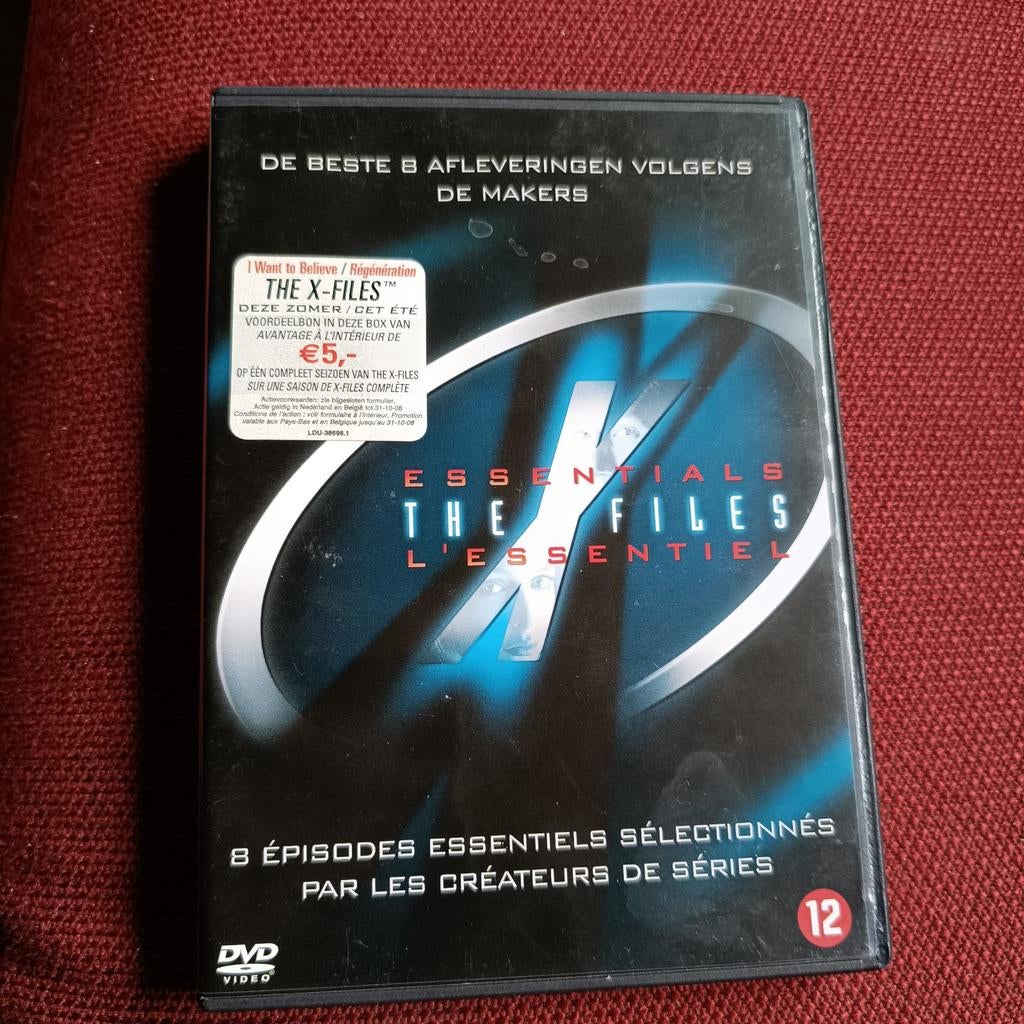 Dvd essentials the x files, Ophalen of Verzenden, Zo goed als nieuw