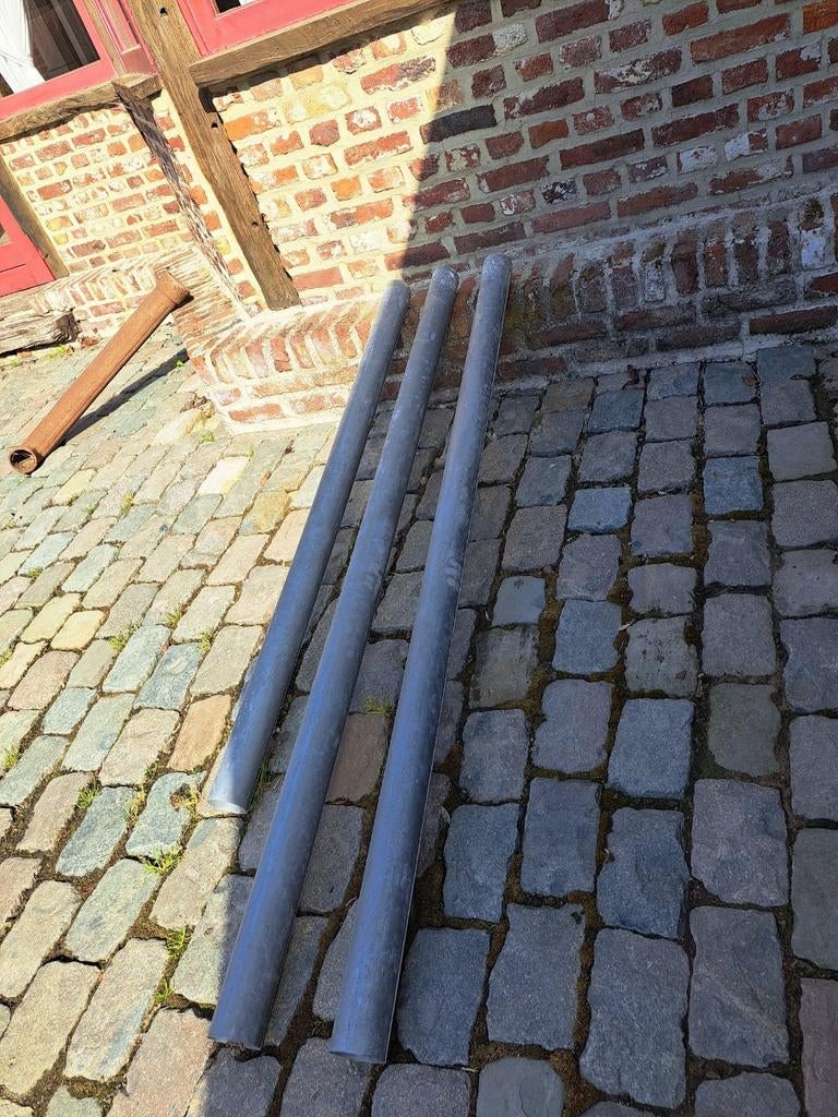 tuyau d'évacuation des eaux de pluie en zinc, Bricolage & Construction, Enlèvement, Neuf