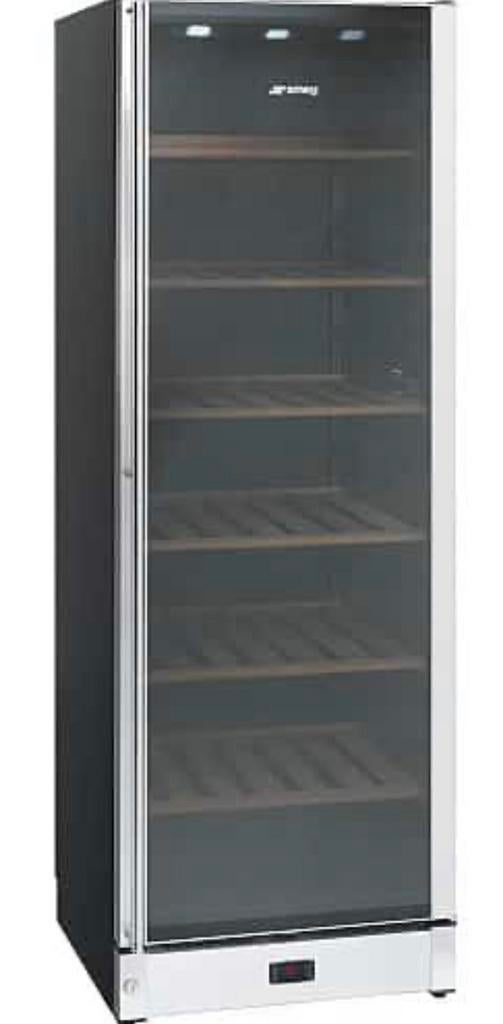 Smeg wijnkoeler, Ophalen, Zonder vriesvak, Nieuw, 160 cm of meer