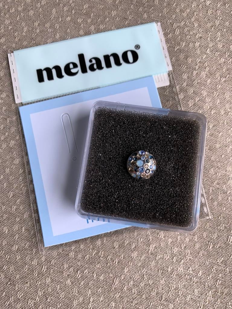 Melano steentje, Ophalen of Verzenden, Nieuw, Blauw