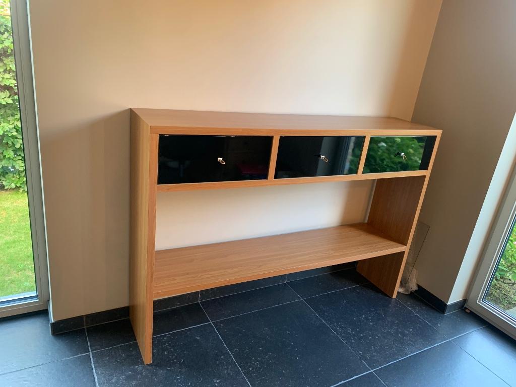 Dressoir formica, Ophalen, Gebruikt, 150 tot 200 cm, 25 tot 50 cm