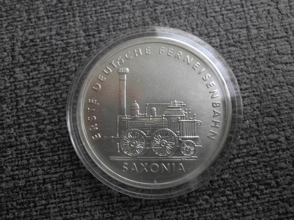 DDR - 5 Mark 1988A - "Saxonia", Verzenden, Duitsland, Losse munt