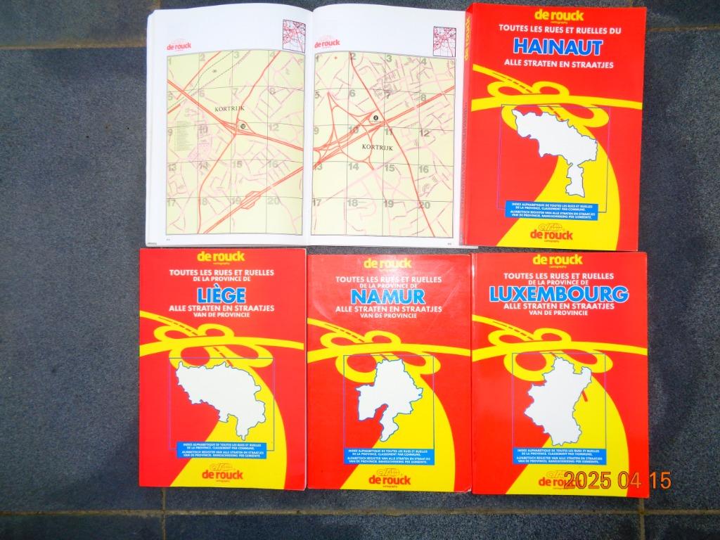 de rouck  atlas, Boeken, Atlassen en Landkaarten, Ophalen, 2000 tot heden, België, Landkaart