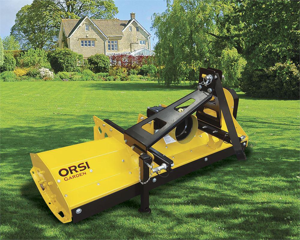Klepelmaaier Orsi Garden 150, Ophalen, Weidebouw