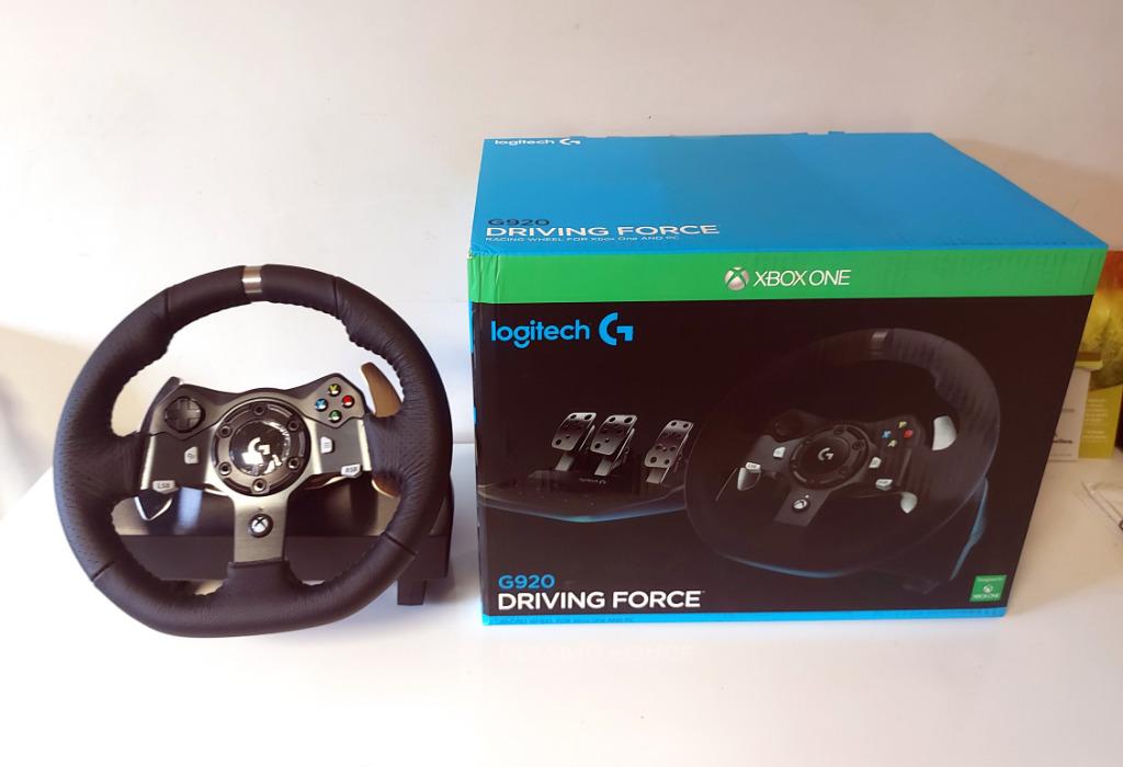Logitech G G920 Driving Force, Consoles de jeu & Jeux vidéo, Consoles de jeu | Xbox | Accessoires, Neuf, Xbox Original, Xbox One