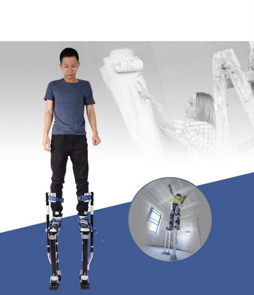 Stelten PRO van aluminium, Doe-het-zelf en Bouw, Ladders en Trappen, Ophalen, Nieuw, Opvouwbaar of Inschuifbaar, Minder dan 2 meter