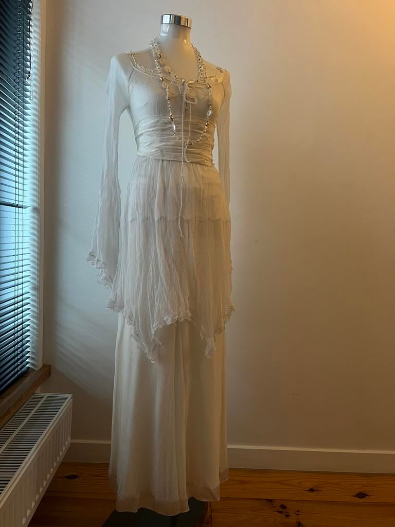 Robe de mariée « Vintage » Chine Belgian Design xs, Vêtements | Femmes, Enlèvement, Comme neuf, Robe de mariée