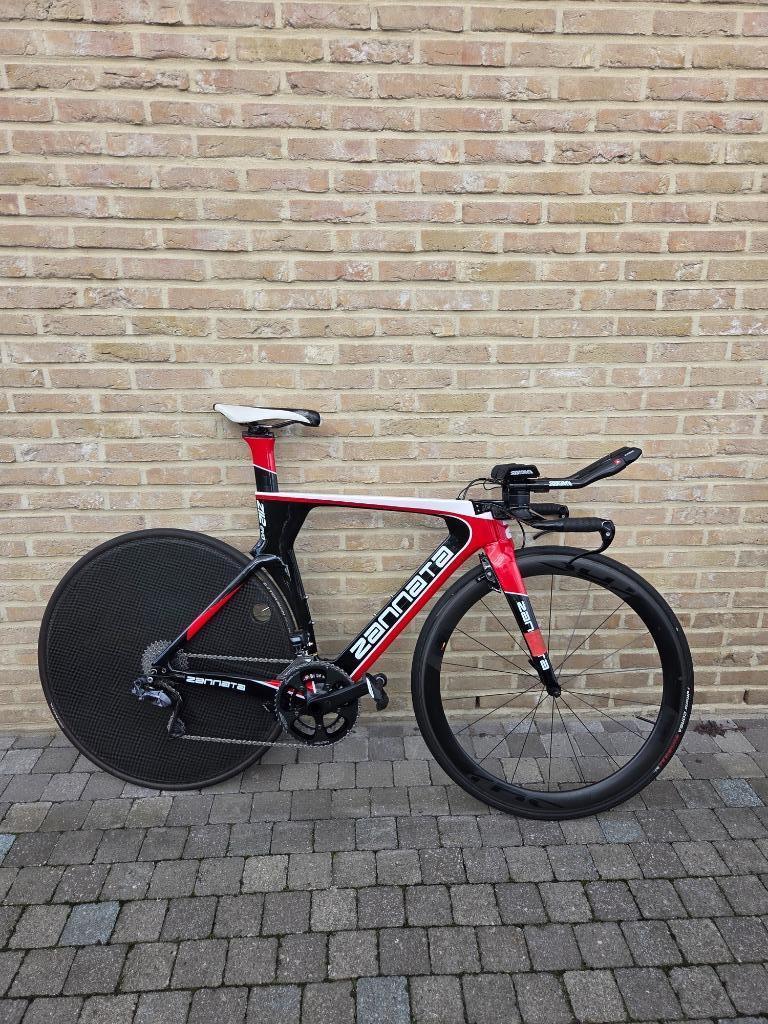 Tijdritfiets Zannata Z112 evo, Fietsen en Brommers, Fietsen | Racefietsen, Gebruikt, Heren, Overige merken, Carbon, 49 tot 53 cm