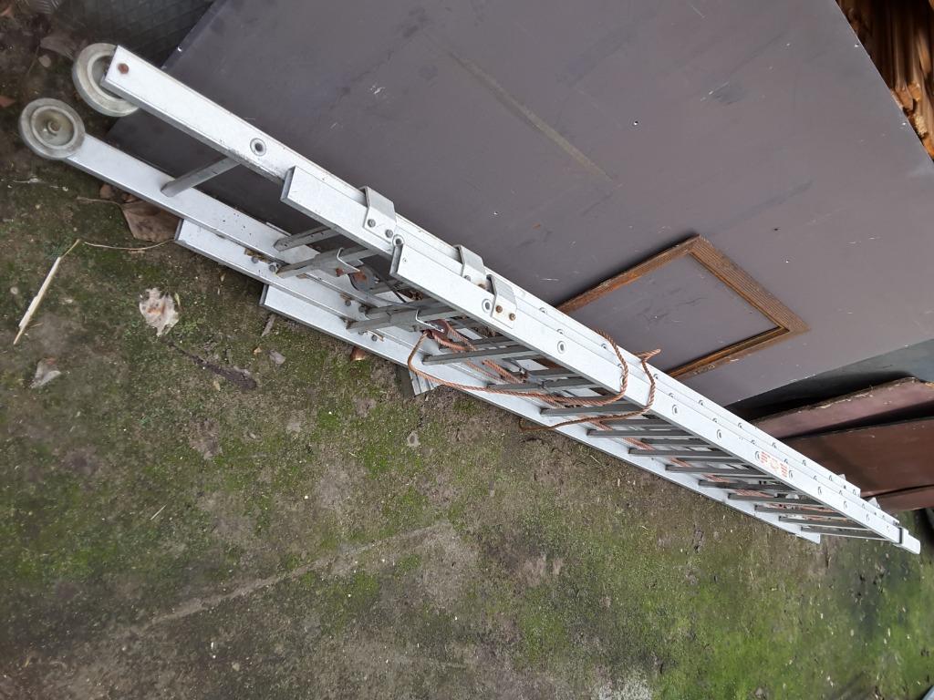 Alu ladder, Pliable ou rétractable/escamotable, Échelle, Enlèvement, Utilisé