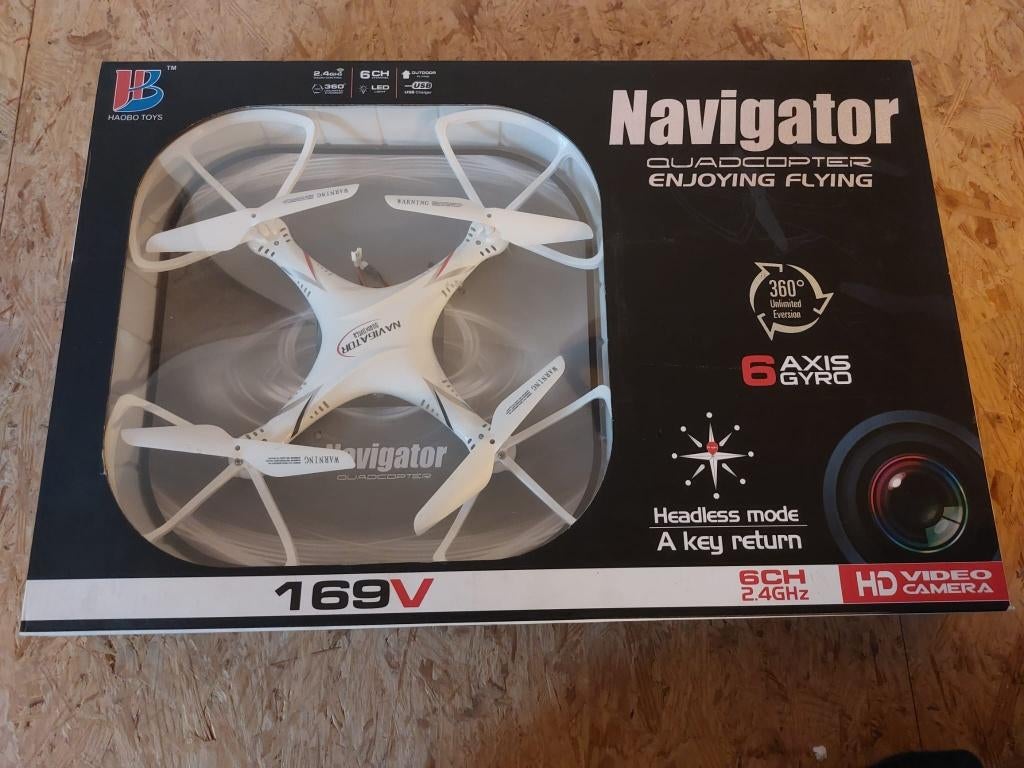 Drone Navigator, Hobby en Vrije tijd, Modelbouw | Radiografisch | Helikopters en Quadcopters, Ophalen, Overige typen, Quadcopter of Multicopter