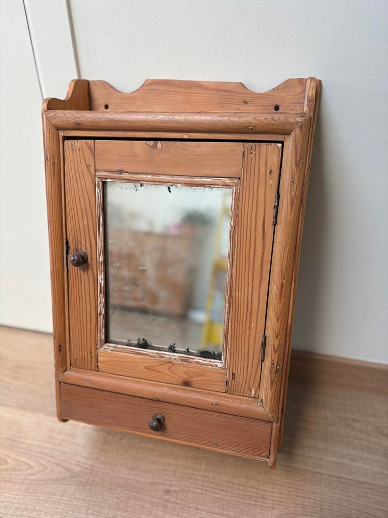 Brocante hangkastje, Antiek en Kunst, Ophalen