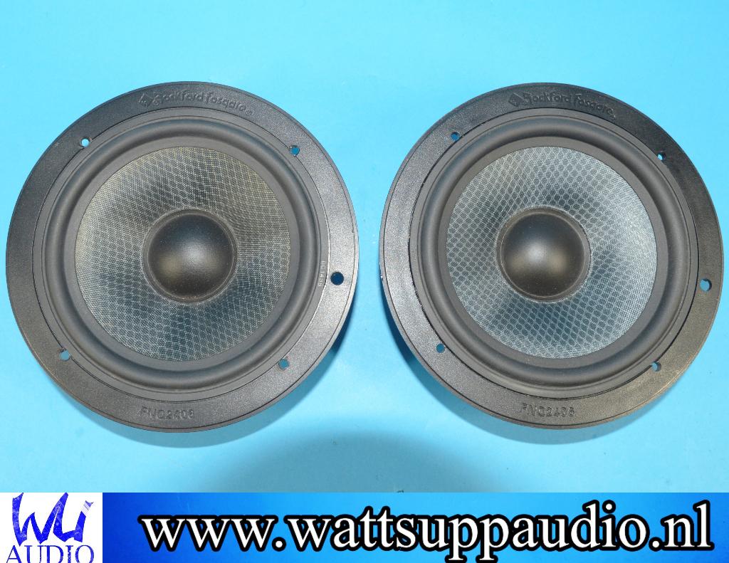 Rockford Fosgate FNQ2406 6.5'' / 16.5cm midrange speakers, Ophalen of Verzenden, Gebruikt