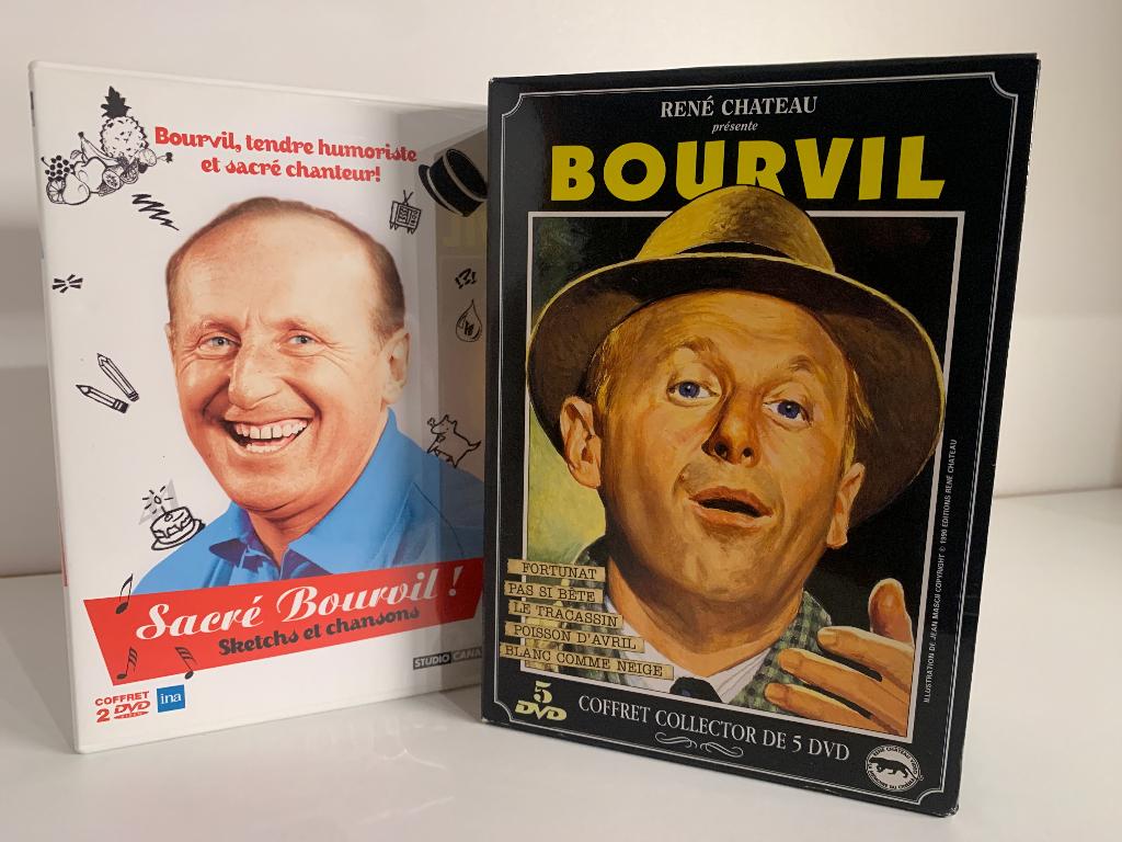 Coffret Bourvil 5 films + Sacré Bourvil en chansons, Comédie d'action, Enlèvement ou Envoi, Tous les âges, Coffret