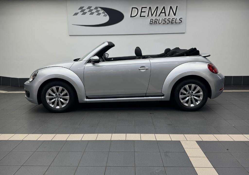 Volkswagen New Beetle gris argenté métallisé Cab 1.2 TSI, Autos, Achat, Entreprise, Cabriolet, Coccinelle
