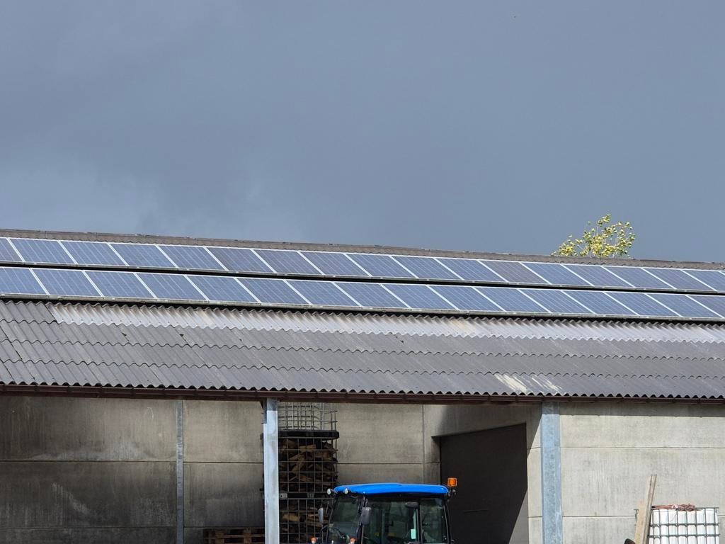 40 zonnepanelen canadian solar, Enlèvement, Utilisé