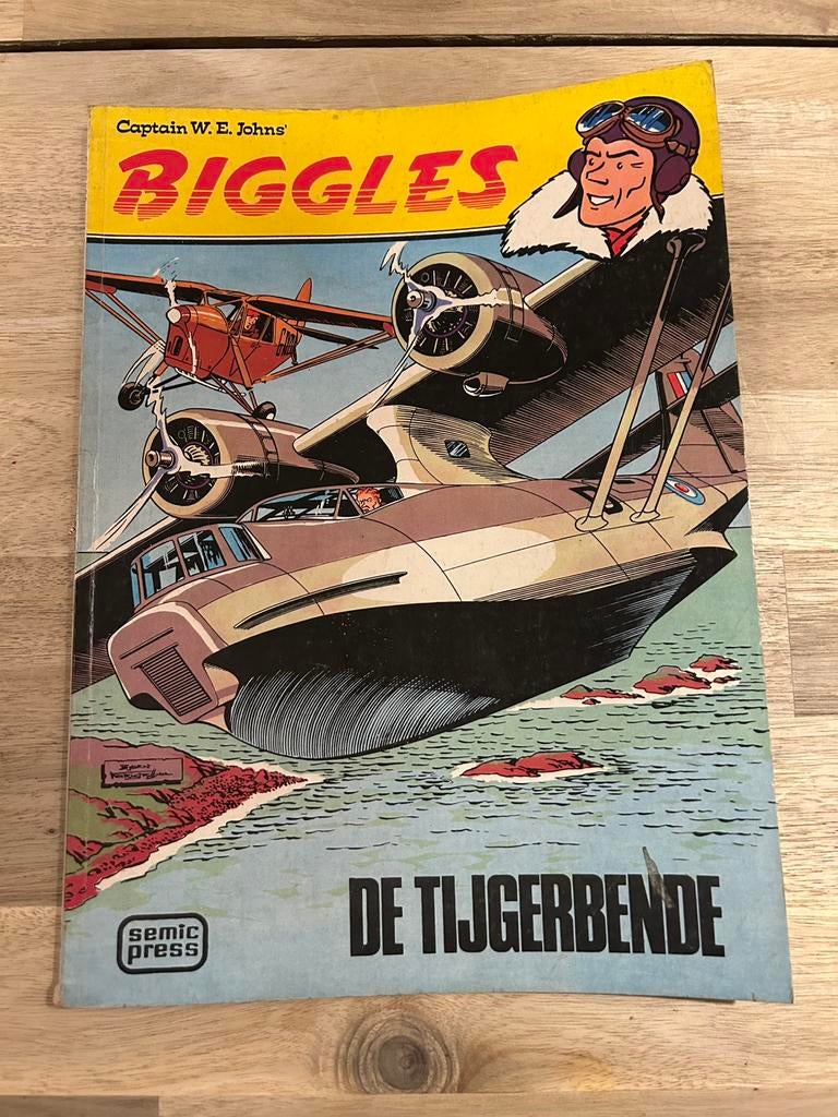 Biggles - De tijgerbende, Boeken, Stripverhalen, Eén stripboek, Ophalen, Gelezen